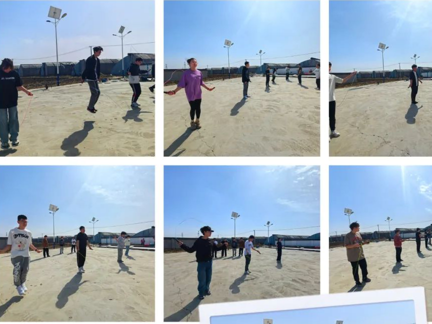 “悦动青春，绳采飞扬”--记我校第二届跳绳比赛